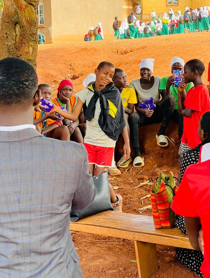 Odyssey Foundation team engaging learners during the outreach